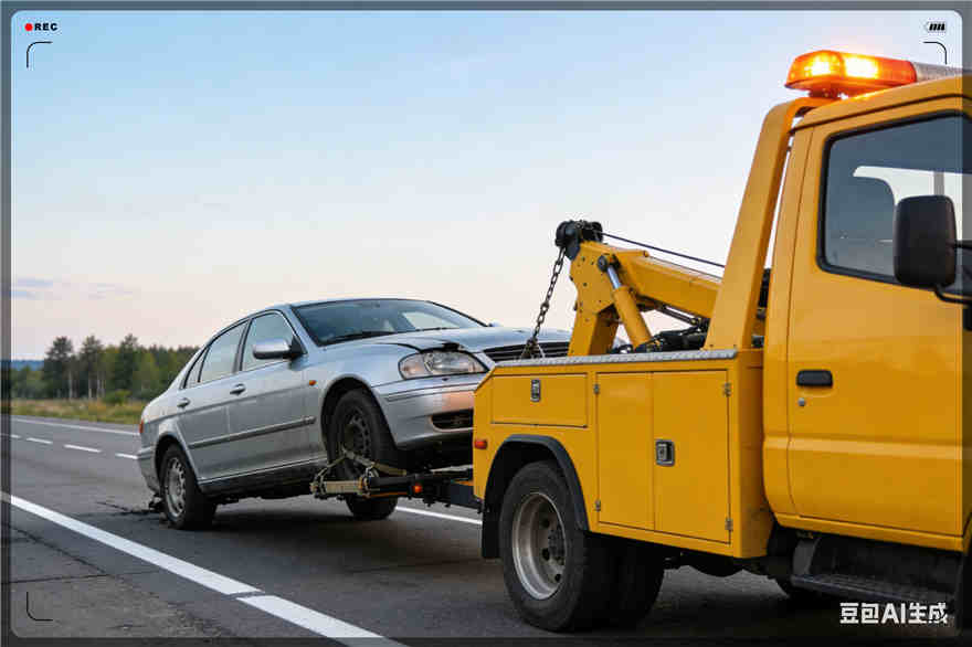 察右中旗拖车救援电话【案例】